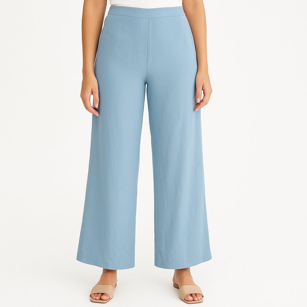 MSK Light Blue Wide-Leg Pants (NWOT) - XL
